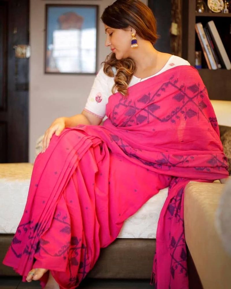 want to fashion like swastika mukherjee in Puja then follow her wardrobe bmm