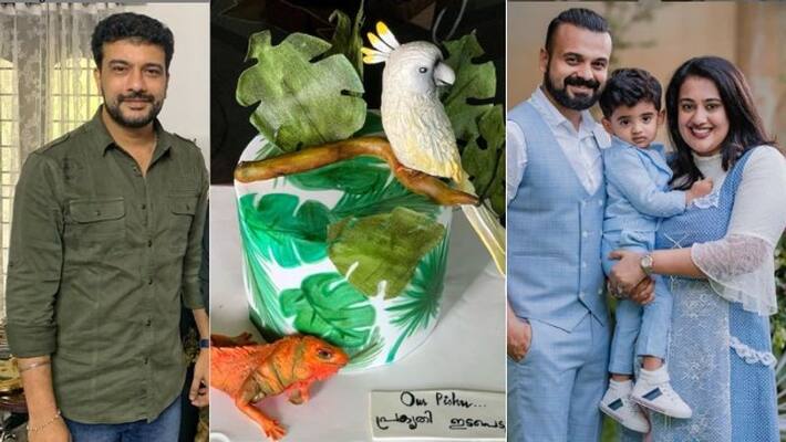 actor kunchacko boban sent beautiful cake to ramesh pisharody actor kunchacko boban sent beautiful cake to ramesh pisharody