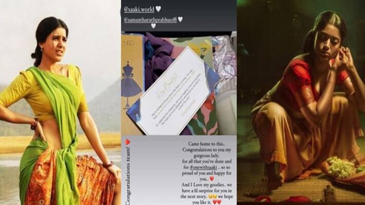Samantha surprise gift to Rashmika Mandanna, Here is her reaction Samantha surprise gift to Rashmika Mandanna, Here is her reaction