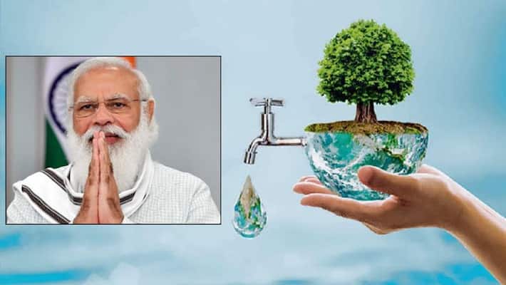 PM Modi launches Jal Jeevan Mission app Rashtriya Jal Jeevan Kosh pod PM Modi launches Jal Jeevan Mission app Rashtriya Jal Jeevan Kosh pod