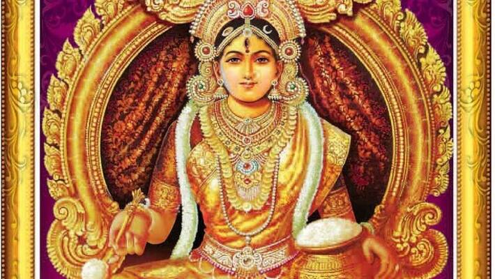 Dussehra Navaratri: Godess Dura devi in Annapurna devi Dussehra Navaratri: Godess Dura devi in Annapurna devi