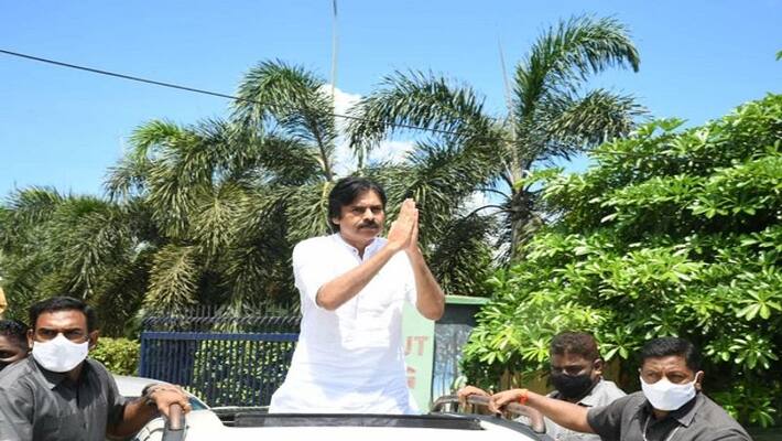 Jana sena chief Pawan Kalyan serious comments on AP government financial status Jana sena chief Pawan Kalyan serious comments on AP government financial status