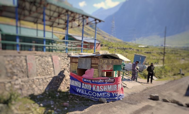 Ladakh Srinagar Zojila tunnel eleven thousand feet above sea level