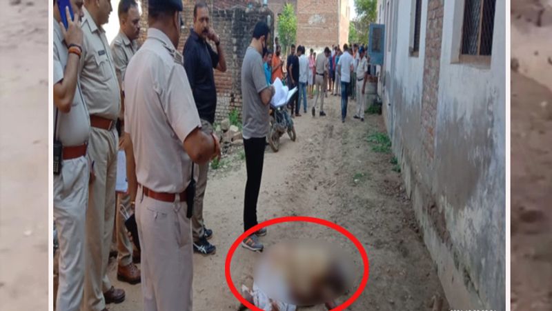 Madhya Pradesh sons in Bhind shot their own father and killed him in middle of road
