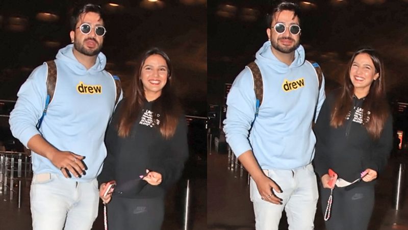 Sohail Khan seen in bald and white beard look, malaika arora also spotted without makeup