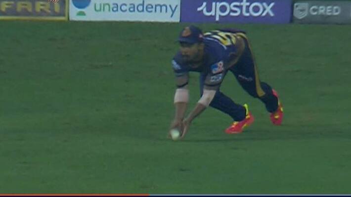 IPL 2021: Rahul Tripathi's disallowed catch, That was a shocker says Gambhir IPL 2021: Rahul Tripathi's disallowed catch, That was a shocker says Gambhir