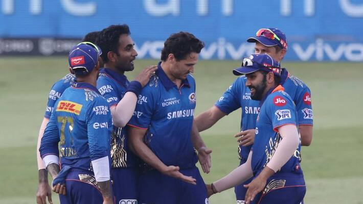 IPL2021 DCvsMI: Delhi capitals lost four early wickets while chasing low scoring game IPL2021 DCvsMI: Delhi capitals lost four early wickets while chasing low scoring game