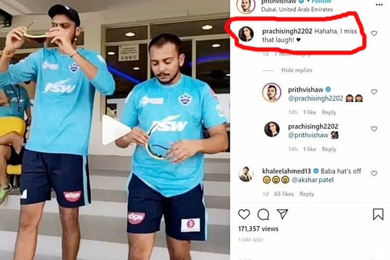 IPL 2021 - Hottest photos of DC batter Prithvi Shaw's rumored girlfriend Prachi Singh ALB