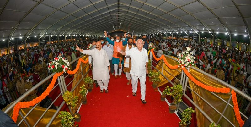 basavaraj bommai inaugurates vijayanagara as Karnataka 31 district rbj