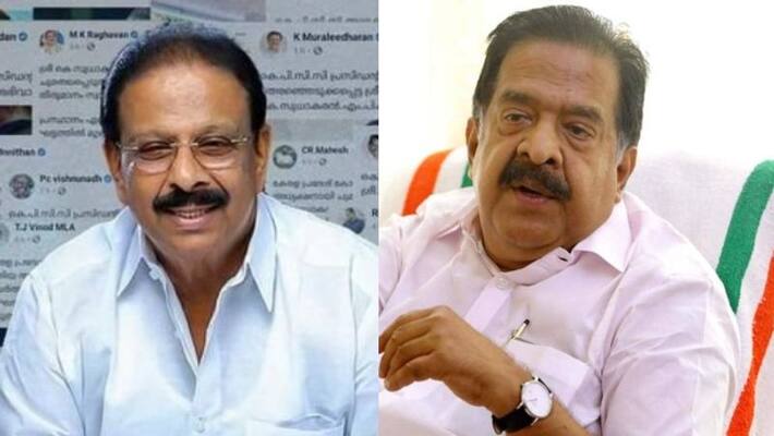 Chenithala Backs K Sudhakaran in Vigilance probe Chenithala Backs K Sudhakaran in Vigilance probe
