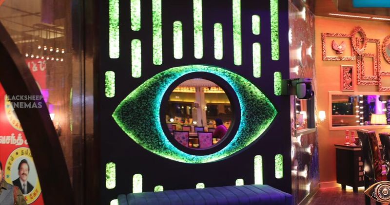 Kamalhassan hosted Biggboss Seasson 5 house photos goes viral