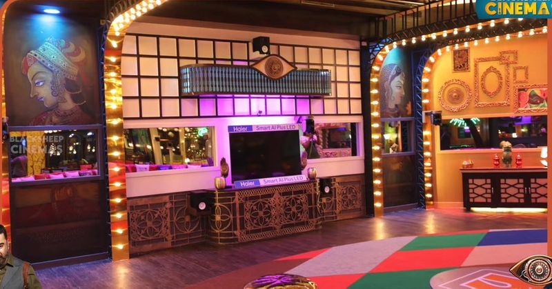 Kamalhassan hosted Biggboss Seasson 5 house photos goes viral