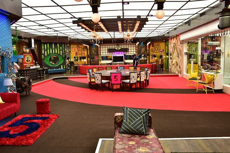 Kamalhassan hosted Biggboss Seasson 5 house photos goes viral