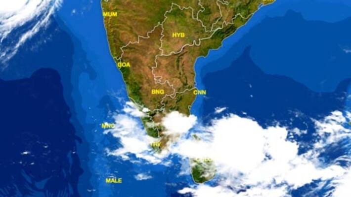 Kerala to witness heavy rain till Wednesday Kerala to witness heavy rain till Wednesday