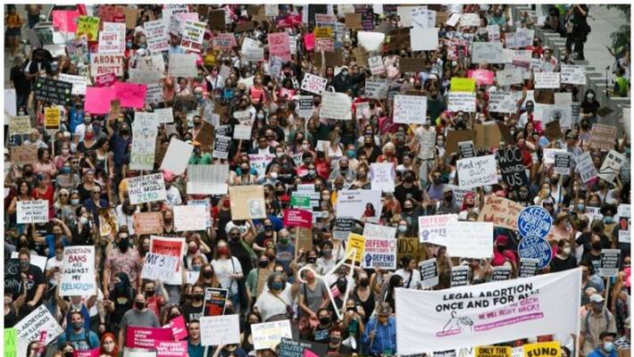 thousands of women march for abortion rights in US thousands of women march for abortion rights in US