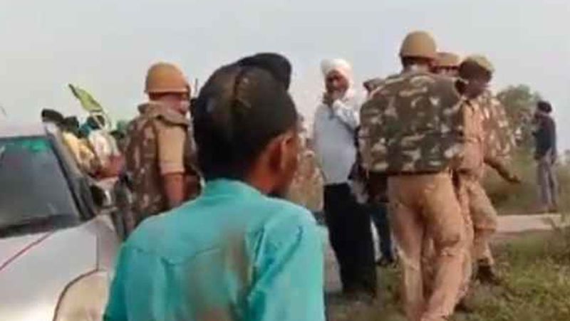 up lakhimpur khiri farmers protest ruckus in lakhimpur kheri 2 people died