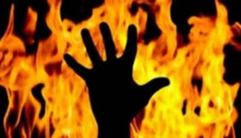 chennai old lady commits suicide by burning