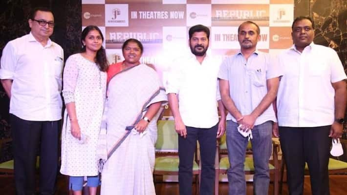 tpcc president revanth reddy and seethakka appreciated republic team tpcc president revanth reddy and seethakka appreciated republic team
