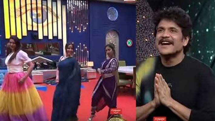 nagarjuna emotional for bigg boss5 housemates treat priyanka hot dance mesmerized nagarjuna emotional for bigg boss5 housemates treat priyanka hot dance mesmerized