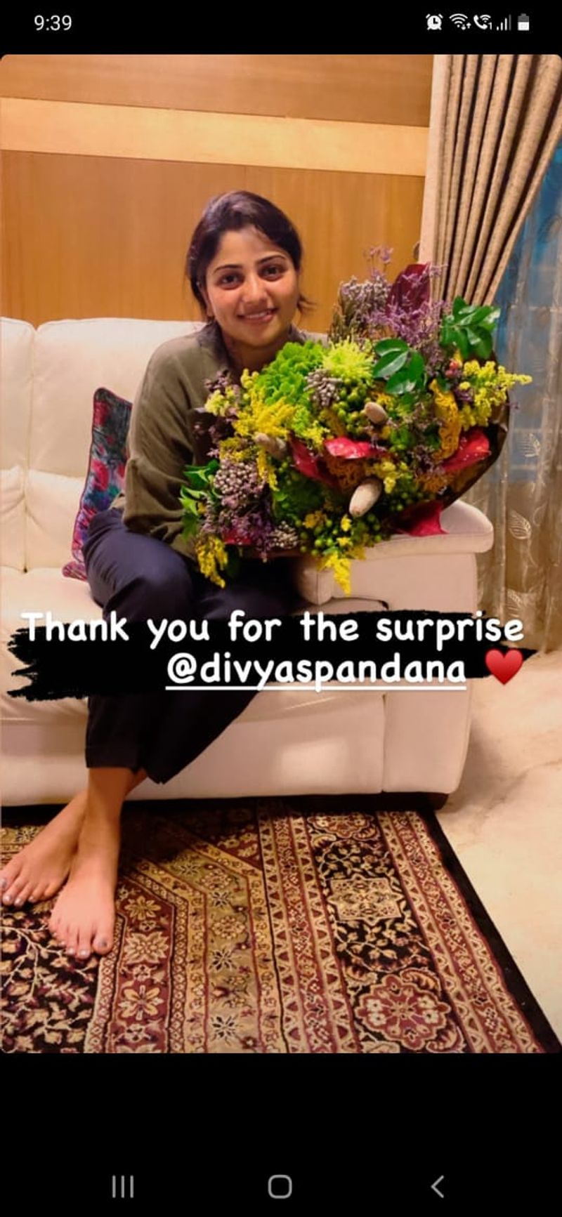 Ramya divya spandana special gift to Sandalwood Actress rachita ram birthday mah