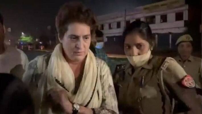 Lakhimpur Kheri Violence : Priyanka Gandhi arrest and akhilesh yadav house arrest in Lakhimpur Kheri Violence : Priyanka Gandhi arrest and akhilesh yadav house arrest in
