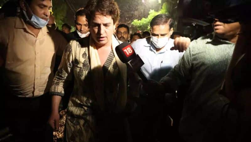 Priyanka Gandhi arrested