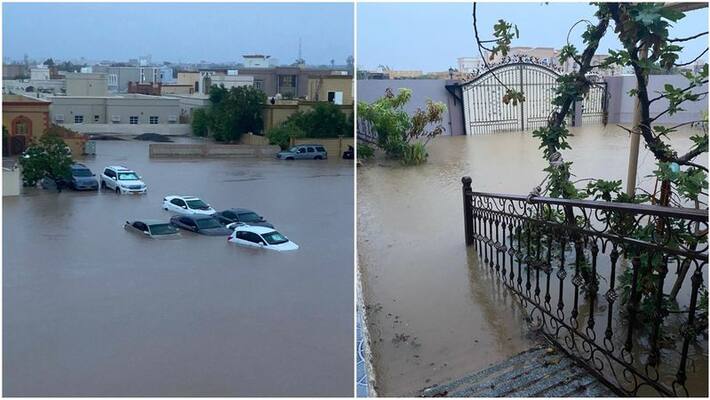 rain continues in Oman as cyclone shaheen makes landfall in Oman rain continues in Oman as cyclone shaheen makes landfall in Oman