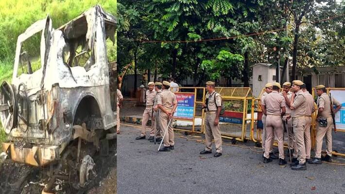 political parties Leaders not allowed to go after violence in Lakhimpur Kheri Police deployed at houses of leaders in Lucknow political parties Leaders not allowed to go after violence in Lakhimpur Kheri Police deployed at houses of leaders in Lucknow