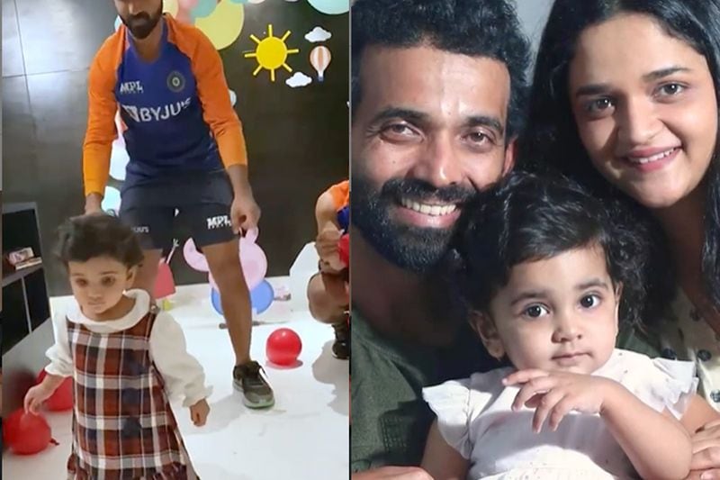 Ajinkya Rahane shared a video on daughter's birthday wishing her, see family photo