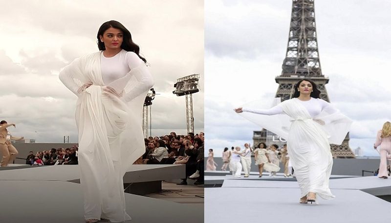 Aishwarya Rai Bachchan stuns at Paris Fashion Week