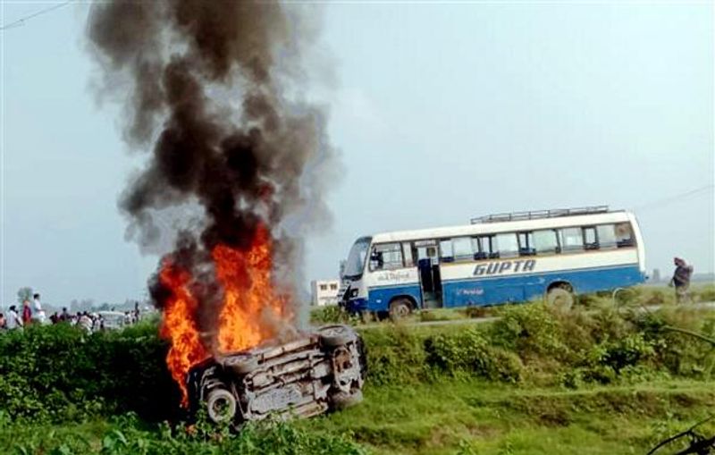Nine killed in Lakhimpur Kheri incident Up police arrests opposition leaders
