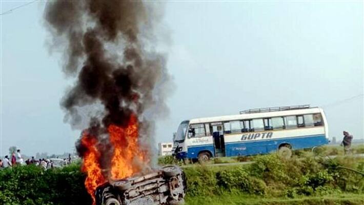 Lakhimpur Kheri violence Union minister's son Ashish arrested after marathon grilling by SIT VPN Lakhimpur Kheri violence Union minister's son Ashish arrested after marathon grilling by SIT VPN