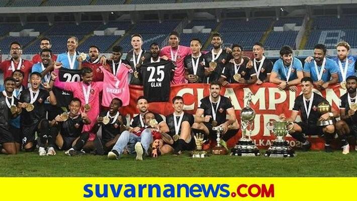 FC Goa Clinch Maiden Durand Cup Trophy After Beating Mohammedan Sporting Club kvn FC Goa Clinch Maiden Durand Cup Trophy After Beating Mohammedan Sporting Club kvn