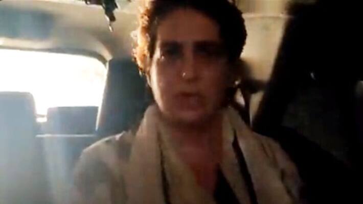Lakhimpur Kheri Case: Priyanka Gandhi arrestsed after more than 30 hours detention Lakhimpur Kheri Case: Priyanka Gandhi arrestsed after more than 30 hours detention