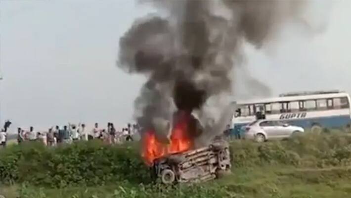 Forensic report says Ashish Mishra Ankit Das weapons were fired during Lakhimpur Kheri violence Forensic report says Ashish Mishra Ankit Das weapons were fired during Lakhimpur Kheri violence