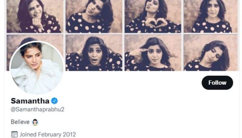 actress Samantha Ruth Prabhu Changes Name On Social Media