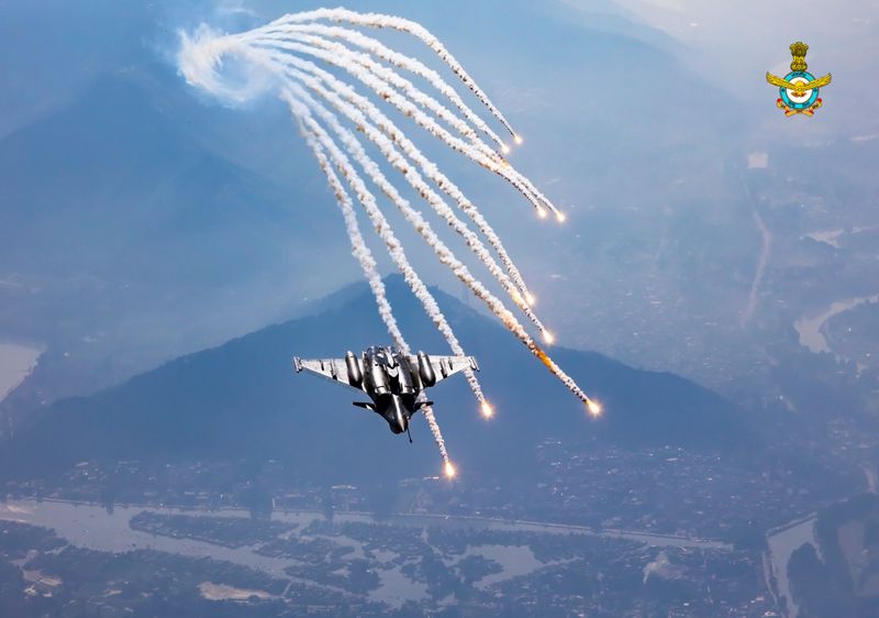 IAF released first time rafale fighter jet images