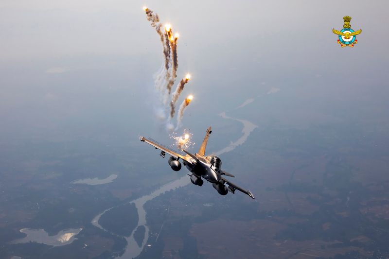 IAF released first time rafale fighter jet images