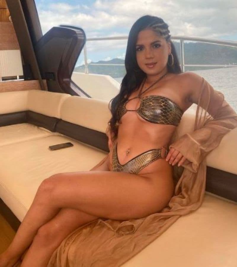 IPL 2021, hot Bikini pictures of CSK all-rounder Dwayne Bravo's Stunning Girlfriend Josanna Gonsalves spb