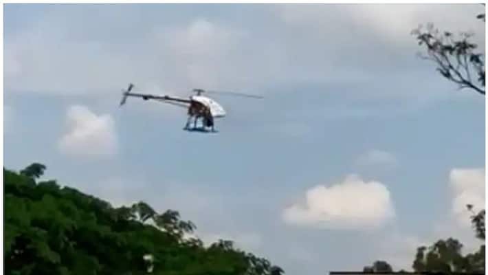 Karnataka NAL Octacopter drone delivers COVID vaccine in a remote village gcw Karnataka NAL Octacopter drone delivers COVID vaccine in a remote village gcw