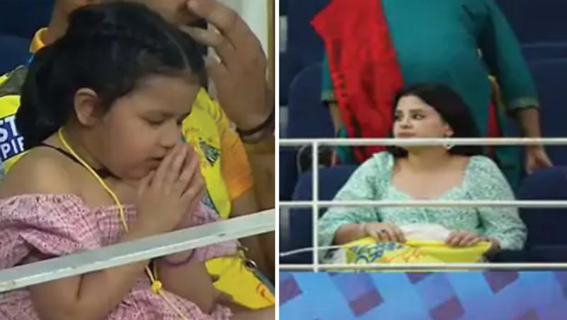 IPL 2021: MS Dhoni's wife Sakshi singh gets emotional after winning shot from her husband