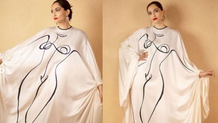 Sonam Kapoor celebrates the female form in this kaftan Sonam Kapoor celebrates the female form in this kaftan