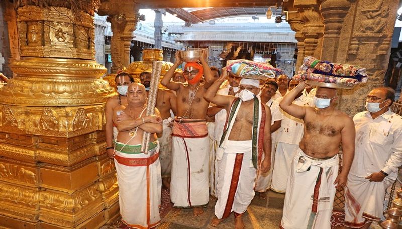 Koil Alwar Thirumanjanam at Thirumala Temple
