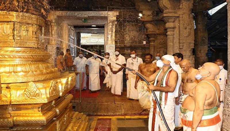 Koil Alwar Thirumanjanam at Thirumala Temple