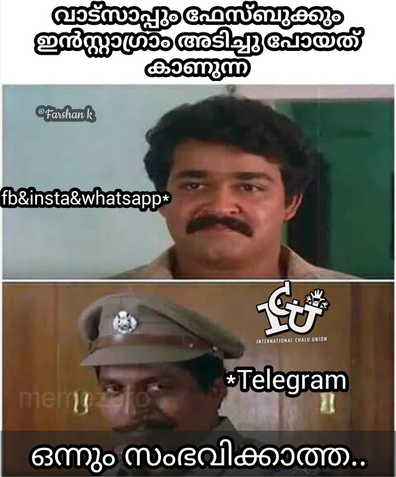 Trolls that happened when social media including Facebook came to a standstill