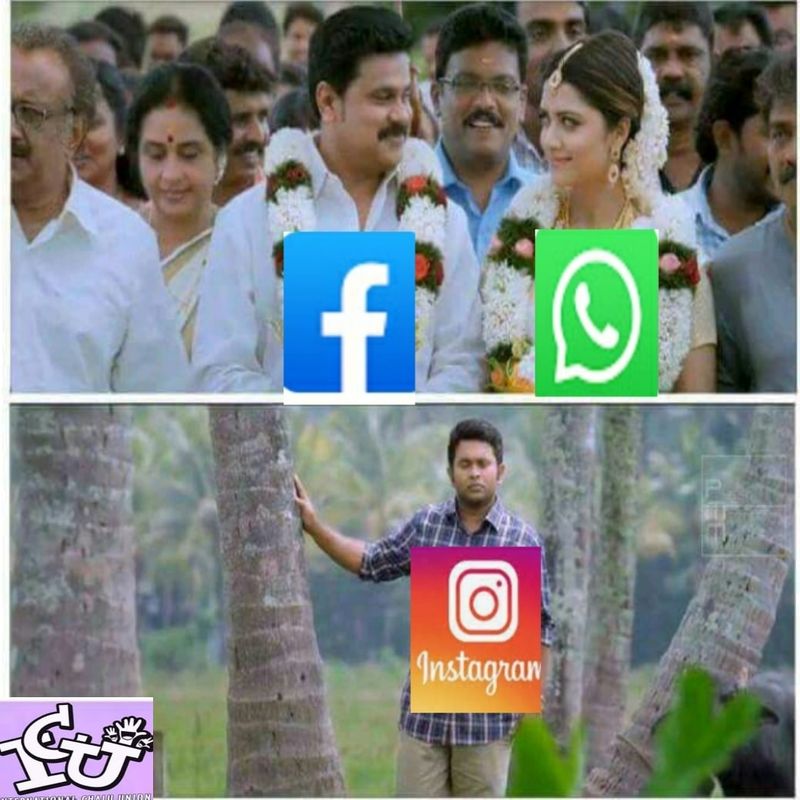 Trolls that happened when social media including Facebook came to a standstill