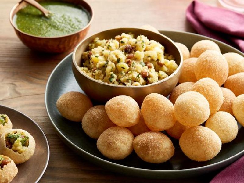 tastest panipuri recipe making and preparation full details in telugu