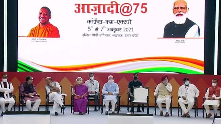 PM Modi hands over keys to 75000 beneficiaries of central housing scheme in UP pod PM Modi hands over keys to 75000 beneficiaries of central housing scheme in UP pod