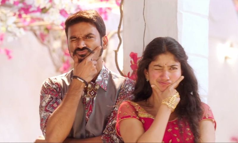 sivakarthikeyan chellama steps copyed from dhanush rowdy baby dance viral photos