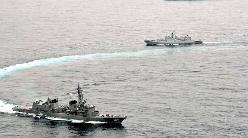 India Japan navies to hold exercises in Arabian Sea VPN